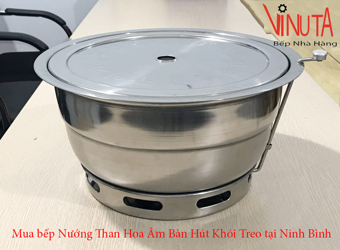 mua bếp nướng than hoa âm bàn hút khói treo tại ninh bình