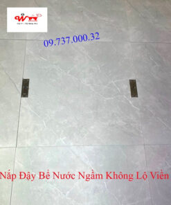 Alternative view of Nắp bể nước ngầm inox 304, nắp đậy bể nước âm sàn chống thấm,mùi tốt
