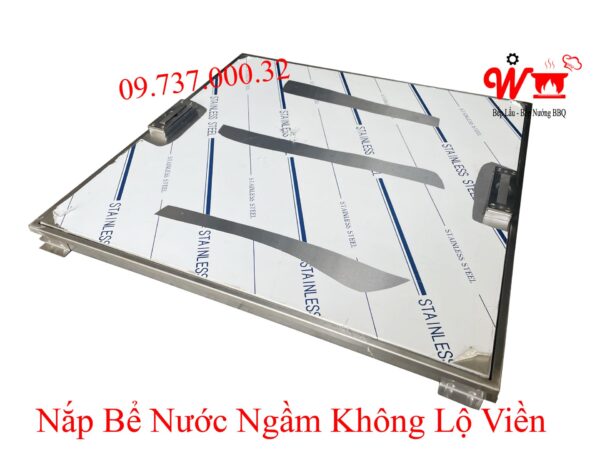 Nắp bể nước ngầm, âm sàn, inox 304, nắp đậy bể nước trong nhà - Ảnh 30
