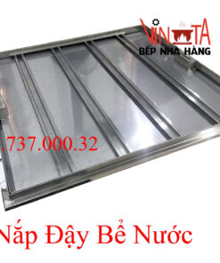 Nắp đậy bể nước ngầm 80x80 cm, inox 304, chắc chắn, bền, đẹp, giá rẻ