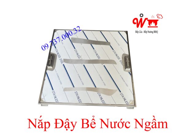 Nắp bể nước ngầm, âm sàn, inox 304, nắp đậy bể nước trong nhà - Ảnh 28