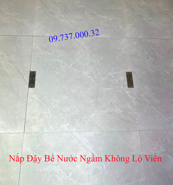 Nắp bể nước ngầm, âm sàn, inox 304, nắp đậy bể nước trong nhà - Ảnh 9