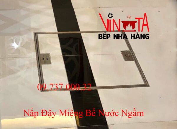 Nắp đậy bể nước ngầm 80x80 cm, inox 304, chắc chắn, bền, đẹp, giá rẻ - Ảnh 22