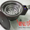 Bếp nướng than hoa âm bàn có quạt thổi than