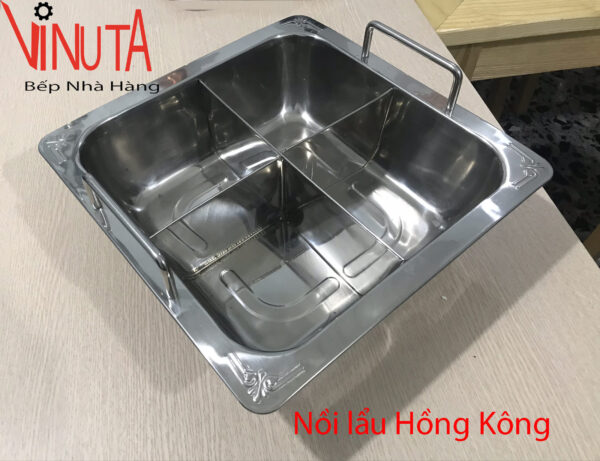 Nồi Lẩu Inox Bốn Ngăn - Ảnh 6