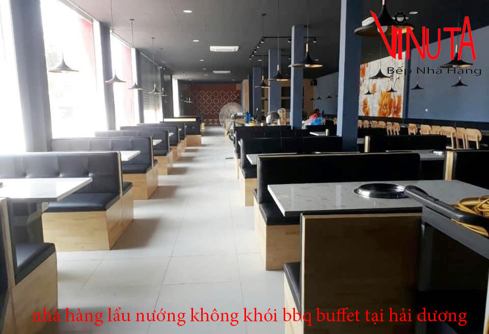 nhà hàng lẩu nướng không khói bbq buffet tại hải dương