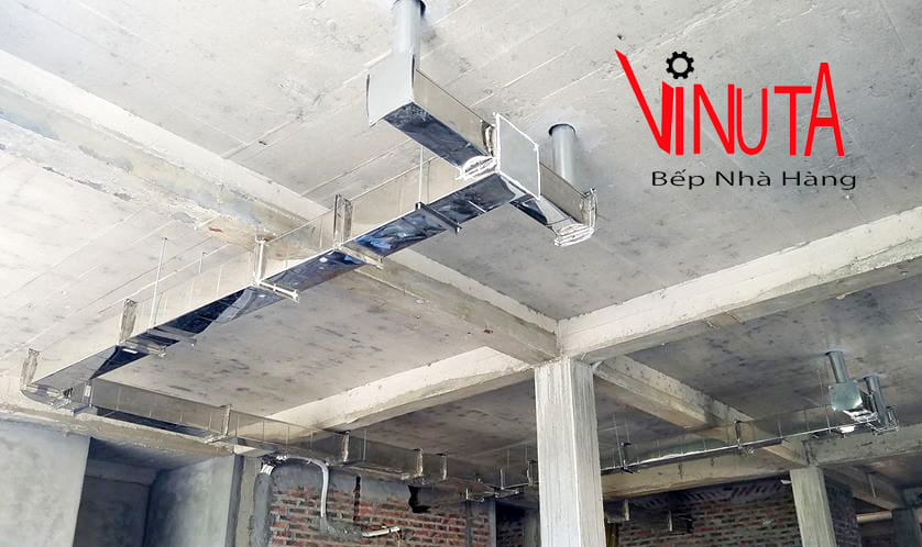 nhận tư vấn thiết kế thi công hệ thống hút khói bếp nướng than hoa tại thái nguyên