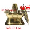 Nồi nấu lẩu cù lao inox 304, lẩu cá dân ích, nồi nấu lẩu bằng than
