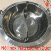 Nồi Lẩu Inox Âm Dương chất lượng, uy tín, giá rẻ cho nhà hàng, gia đình
