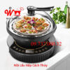 Nồi lẩu hấp cách thủy, bếp lẩu hơi gia đình tại Sài Gòn, giá rẻ, chất lượng
