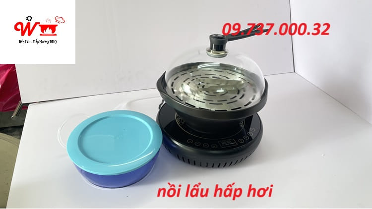 nồi lẩu hấp hơi