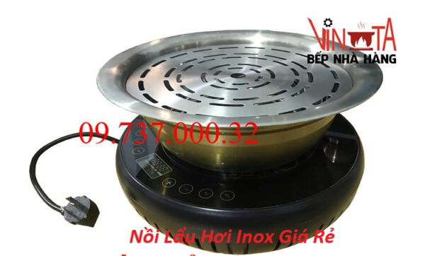 Nồi hấp thủy nhiệt gia đình, nồi lẩu hơi inox tại nhà giá rẻ, chất lượng - Ảnh 5