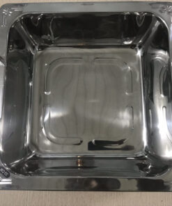 Nồi Lẩu Inox 1 Ngăn, Xoong nấu lẩu inox 1 ngăn hình vuông giá rẻ uy tín, chất lượng
