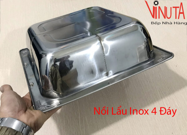 Nồi Lẩu Inox Bốn Ngăn - Ảnh 5