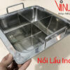 Nồi Lẩu Inox Bốn Ngăn