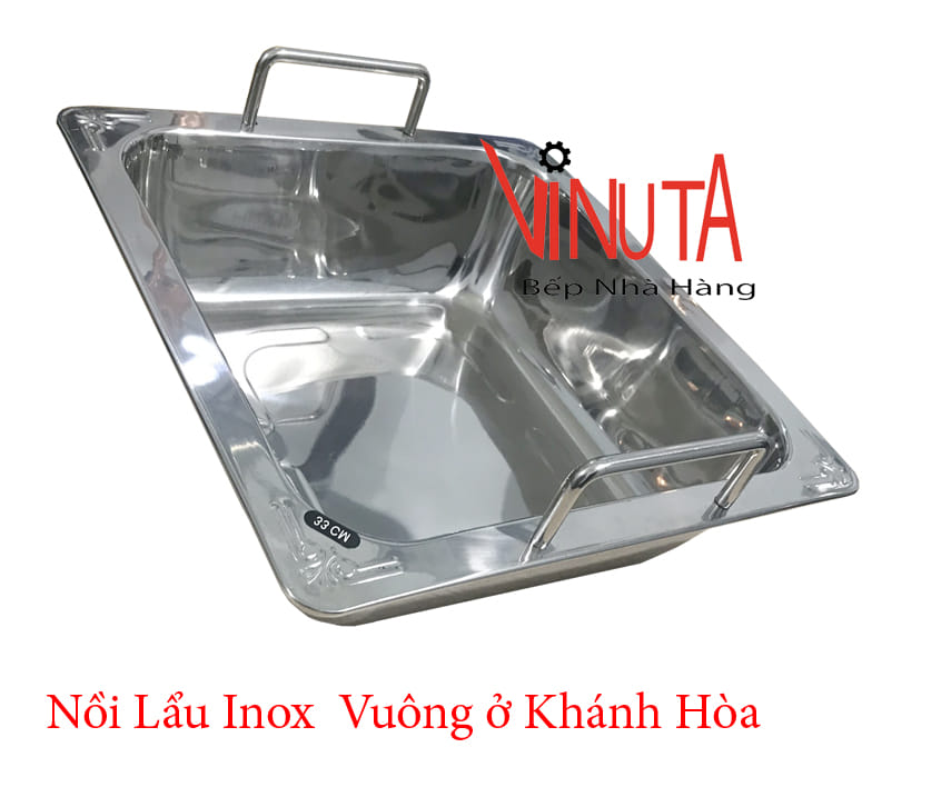 nồi lẩu inox vuông ở khánh hòa