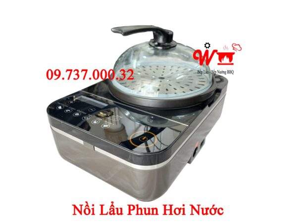 Bếp Lẩu Hơi Nước, Nồi nấu chín thức ăn bằng hơi nước chang kang kung - Ảnh 10