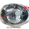 Nồi lẩu tròn 4 ngăn, nồi inox 4 vị dành cho nhà hàng, nồi dùng bếp từ, ga