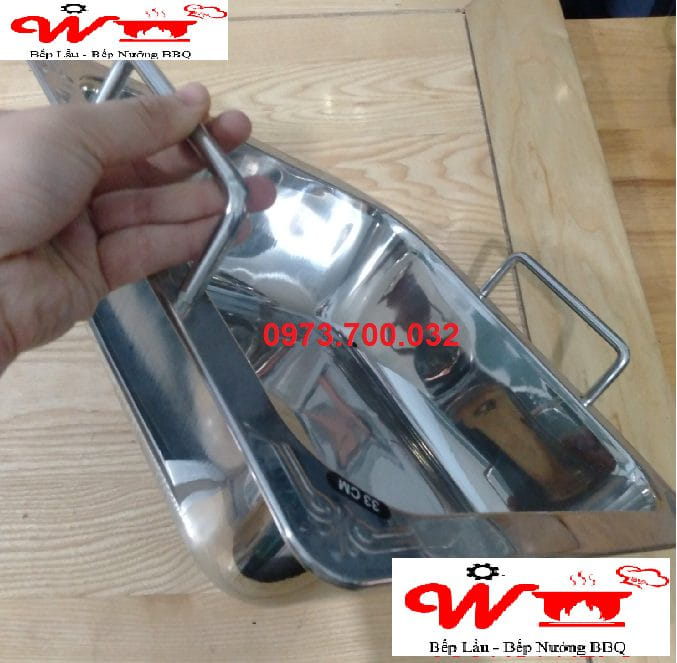 Nồi lẩu một đáy vuông