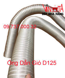 Alternative view of Ống nhôm nhún d100 | Ống dẫn gió mềm Phi 100mm giá rẻ, uy tín, chất lượng