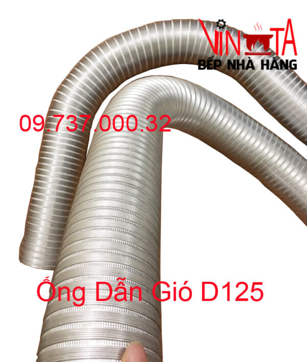 Ống nhôm nhún d100 | Ống dẫn gió mềm Phi 100mm giá rẻ, uy tín, chất lượng - Ảnh 2