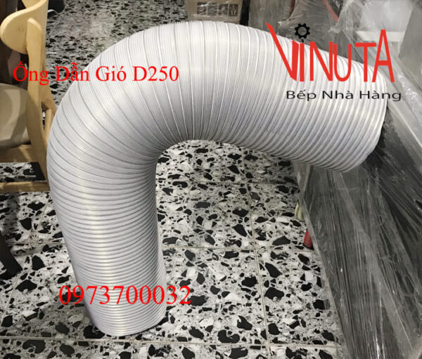 ống nhôm nhún d250 | ống dẫn gió d250 | ống dẫn gió điều hòa phi 250 - Ảnh 4