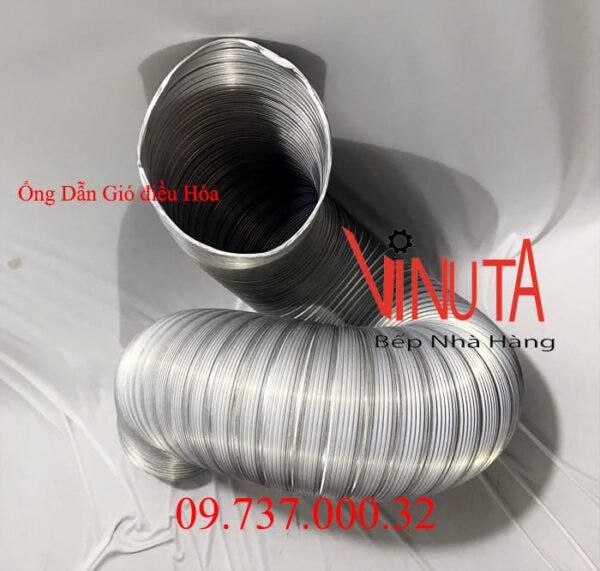 ống nhôm nhún d200 | ống dẫn gió bằng nhôm mềm phi 200| ống dẫn gió - Ảnh 4