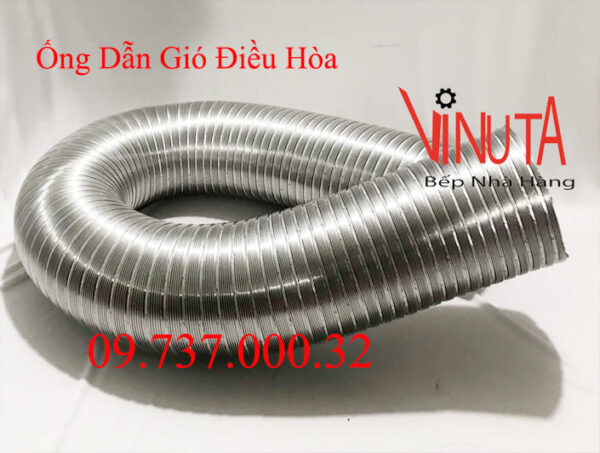 ống nhôm nhún d150 | ống dẫn gió phi 150 | ống gió mềm bằng nhôm nhún - Ảnh 3