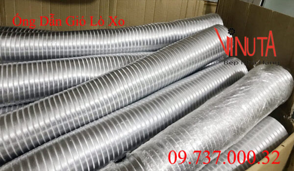 ống nhôm nhún d150 | ống dẫn gió phi 150 | ống gió mềm bằng nhôm nhún - Ảnh 4