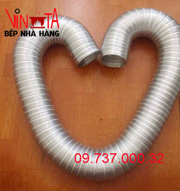 Ống nhôm nhún d100 | Ống dẫn gió mềm Phi 100mm giá rẻ, uy tín, chất lượng