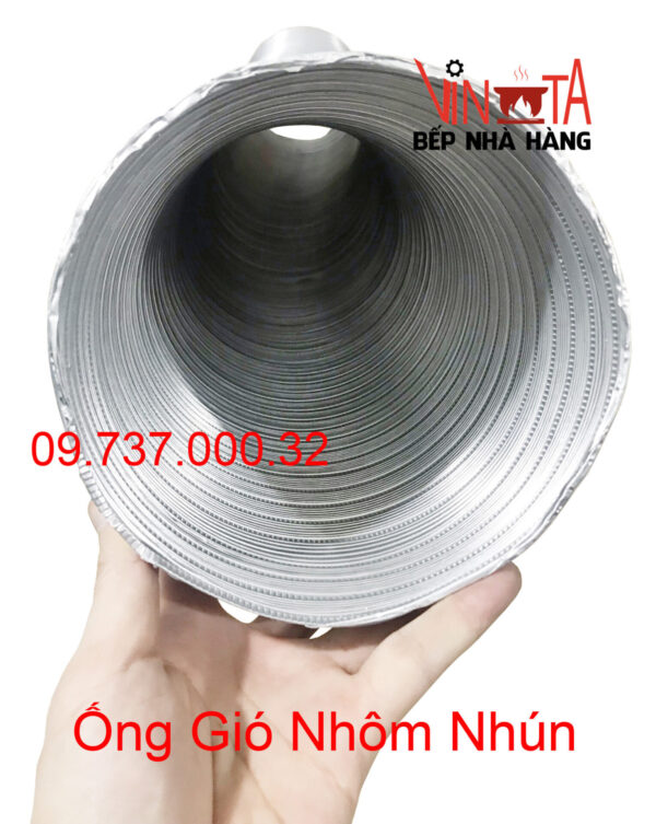 ống nhôm nhún d125 | ống gió nhôm mềm phi 125 mm giá rẻ, chất lượng, uy tín - Ảnh 2