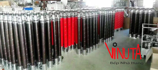 mua ống Hút khói màu cafe kèm chao đèn bếp nướng than hoa hút khói dương - Ảnh 4