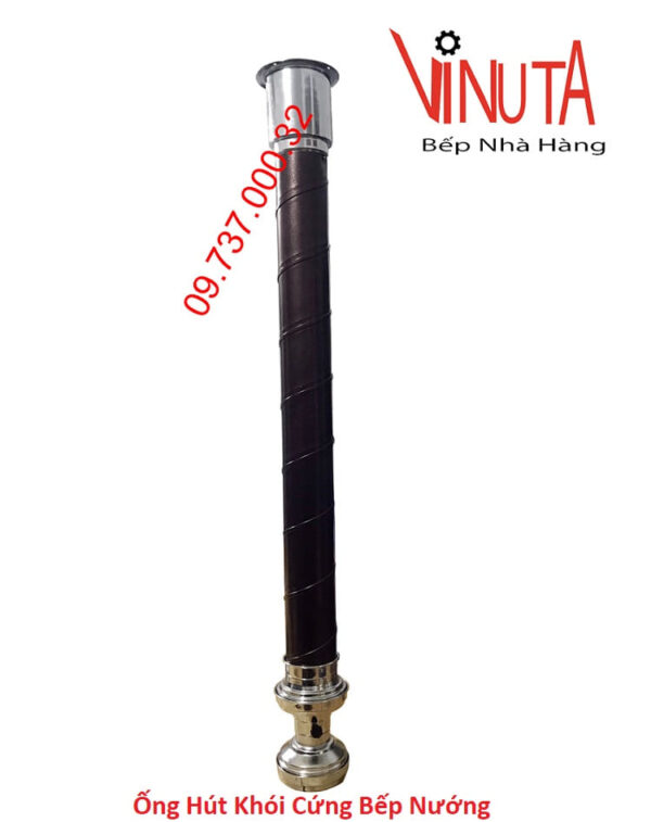 Ống hút khói cứng bếp nướng BBQ, ống hút khói chóa đèn BBQ nhà hàng - Ảnh 5