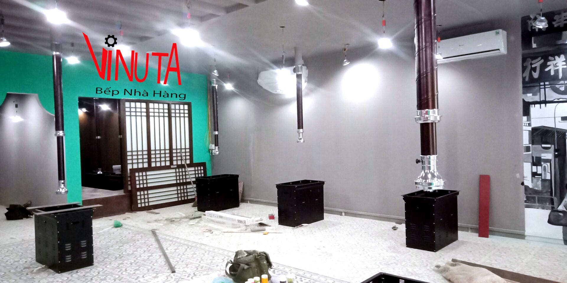 Ống Hút Khói Cứng Màu Cà Phê