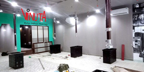 Ống Hút Khói Bếp Nướng màu Cà Phê - Ảnh 8