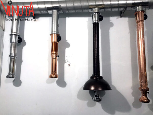 Hộp dây cáp ống hút khói | Hộp dây cót ống hút khói tại bàn bằng đồng - Ảnh 8