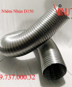 ống nhôm nhún d150 | ống dẫn gió phi 150 | ống gió mềm bằng nhôm nhún