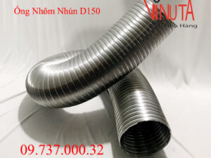 ống nhôm nhún d150 | ống dẫn gió phi 150 | ống gió mềm bằng nhôm nhún