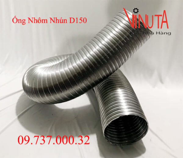 ống nhôm nhún d150 | ống dẫn gió phi 150 | ống gió mềm bằng nhôm nhún