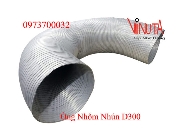 ống nhôm nhún d300 | ống dẫn gió chịu nhiệt d300 | ống nhôm nhún phi 300