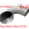 ống nhôm nhún d350 | ống gió chịu nhiệt | ống nhôm chịu nhiệt phi 350