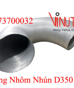 ống nhôm nhún d350 | ống gió chịu nhiệt | ống nhôm chịu nhiệt phi 350