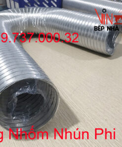 ống nhôm nhún d125 | ống gió nhôm mềm phi 125 mm giá rẻ, chất lượng, uy tín