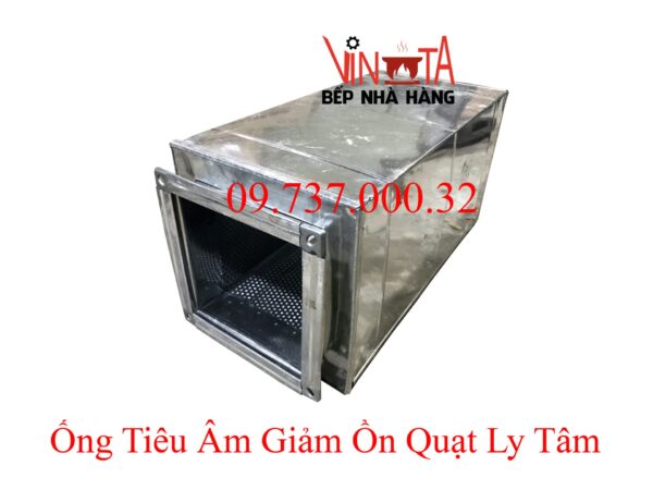 Giảm tiếng ồn cho quạt ly tâm, hộp tiêu âm quạt ly tâm công nghiệp - Ảnh 13