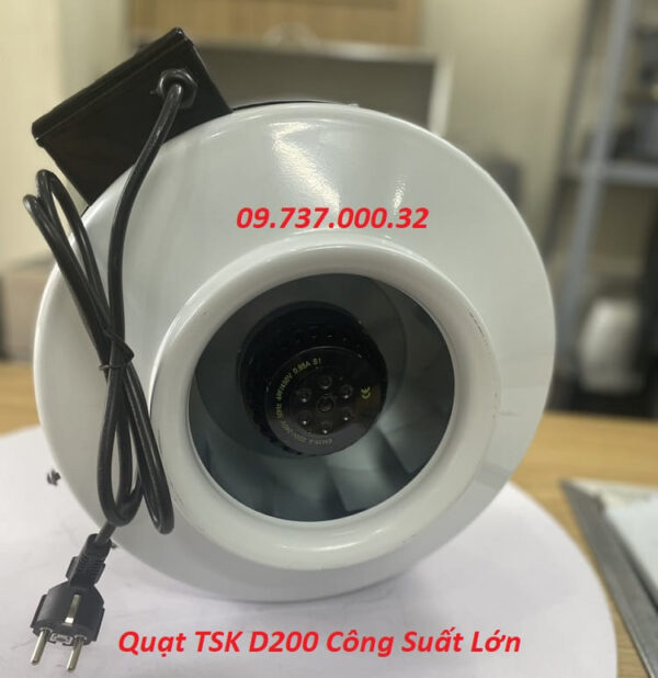 Quạt hút mùi nối ống d200,quạt thông gió,hút khói,hút khí chất lượng giá rẻ - Ảnh 5