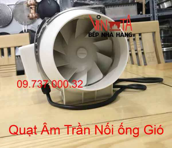 Quạt hút nối ống gió d125, quạt thông gió khử mùi hôi phòng ngủ, vệ sinh, văn phòng - Ảnh 4