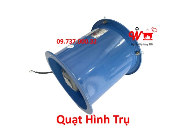 Quạt đồng trục trụ tròn, D200, D250, D300, D350, D400 mm Hút khói mùi - Ảnh 11