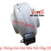 Quạt nối ống phi 200 mm, quạt hút mùi thông gió nối ống tròn giá rẻ bền