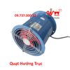 Quạt đồng trục trụ tròn, D200, D250, D300, D350, D400 mm Hút khói mùi