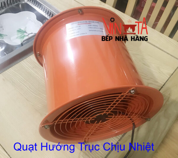 quạt hướng trục tăng áp, quạt hút mùi thông gió, quạt hút khói bếp nướng - Ảnh 5